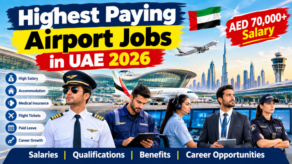 Top 10 Highest Paying Airport Jobs in UAE 2026