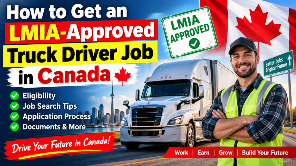 How to Get an LMIA-Approved Truck Driver Job in Canada